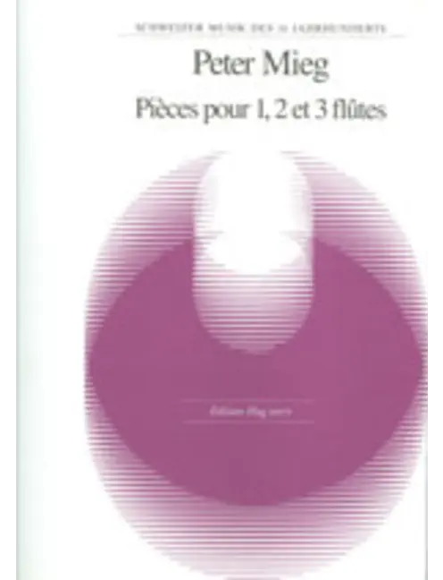 Pieces pour 1,2 et 3 Flutes